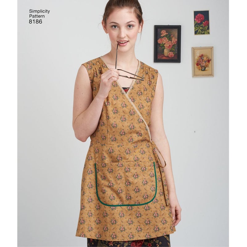سيمبليسيتي Simplicity 8186 نمط خياطة فستان سهل الارتداء للنساء من Dottie Angel بمقاسات P5 (12-20) - Image 3
